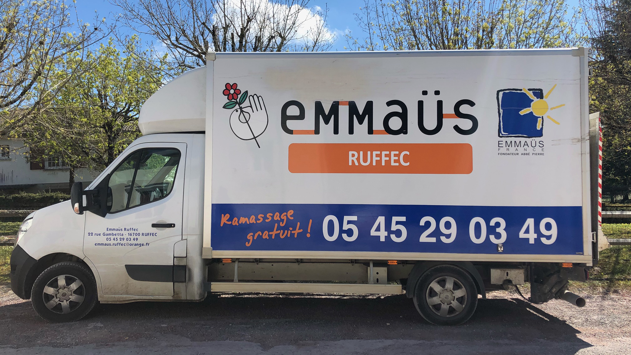 Camion Emmaus Ruffec