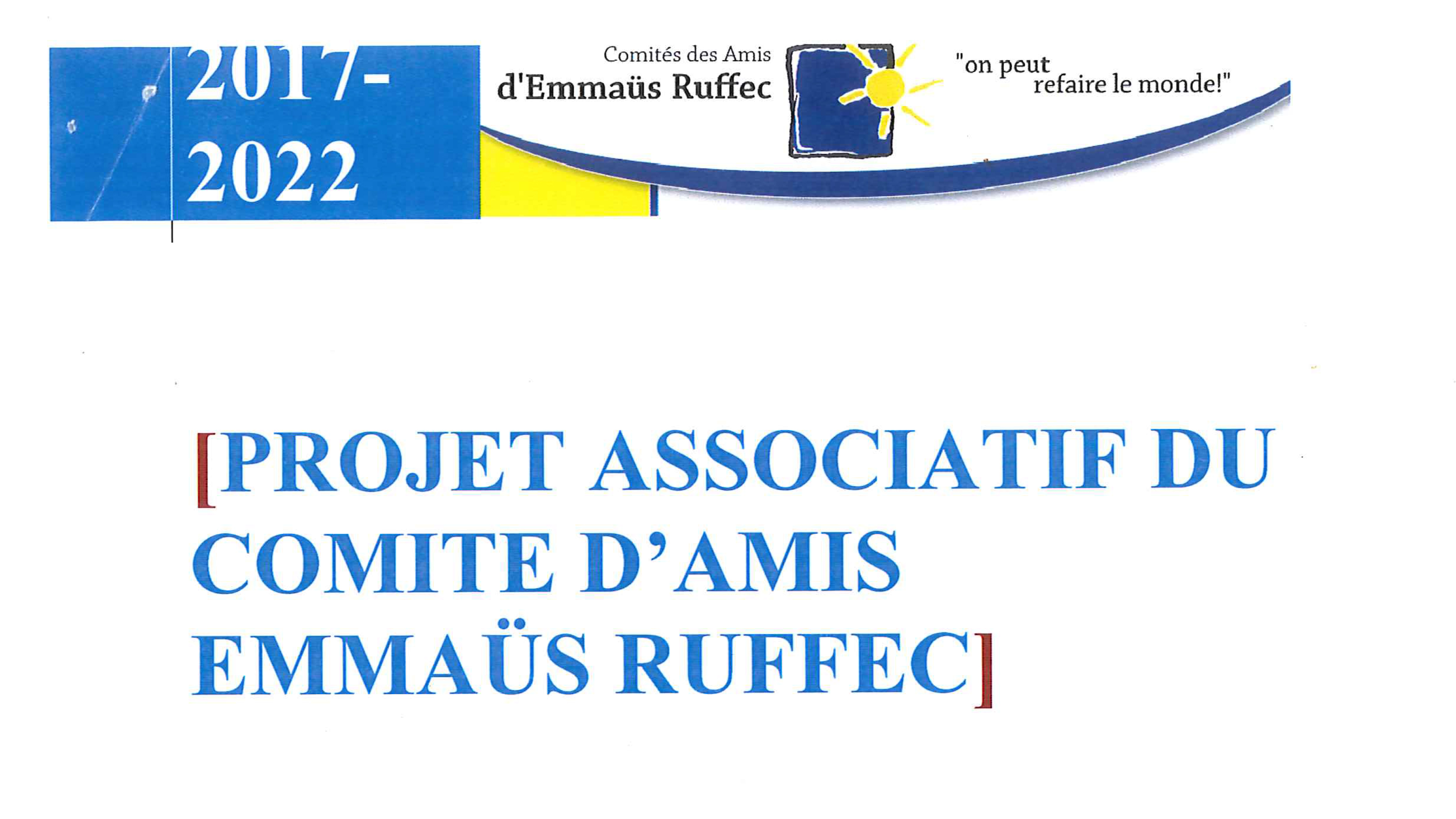 Présentation Projet Emmaüs